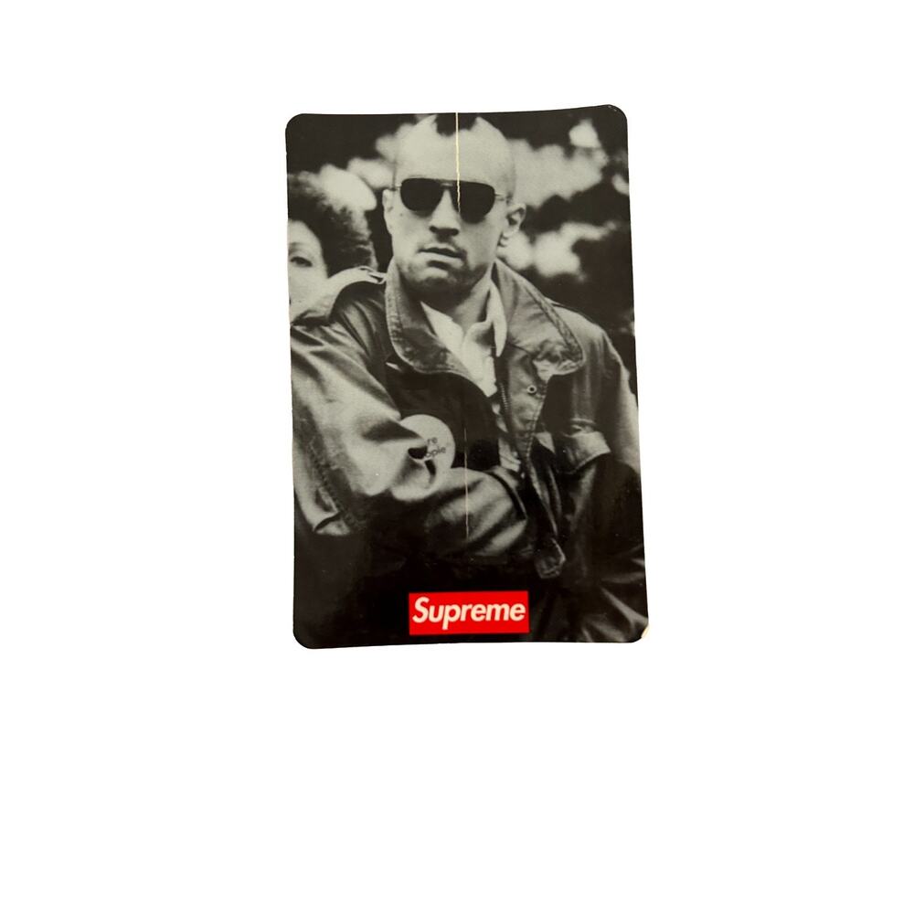 Supreme Taxi Driver Robert De Niro Travis Bickle Movie Photo Authentic Sticker